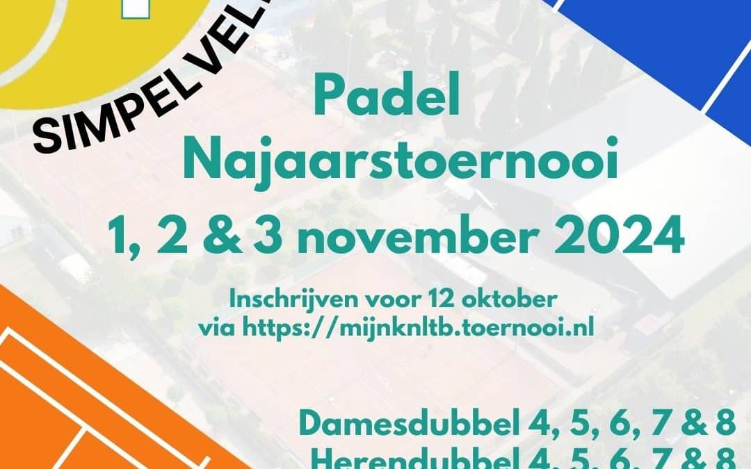 Padel Najaarstoernooi